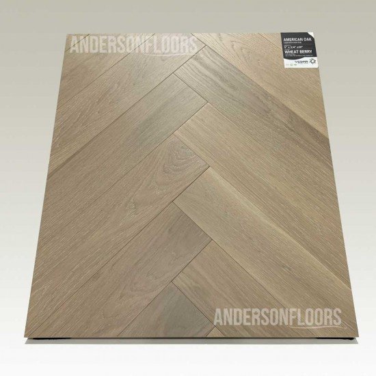 Vidar American Oak Herringbone - Wheat Berry
